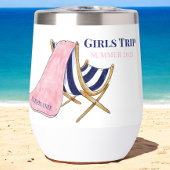 Meisjes Trip Strandstoel gepersonaliseerd