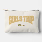 MEISJES TRIP Sunset Varsity Ditzige Bloem Make-up Etui (Voorkant)