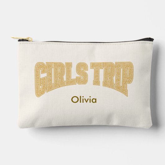 MEISJES TRIP Sunset Varsity Ditzige Bloem Make-up Etui (Voorkant)