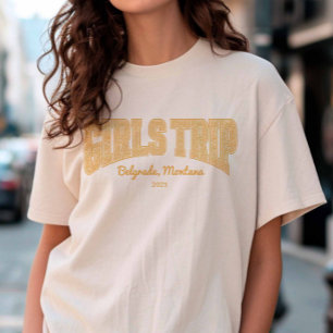 MEISJES TRIP Zonsondergang Ditzy Bloemen Matching  T-shirt