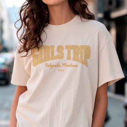 MEISJES TRIP Zonsondergang Ditzy Bloemen Matching  T-shirt