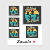 Meisjes Turnen - Alles is Mogelijk Sticker (Vel)