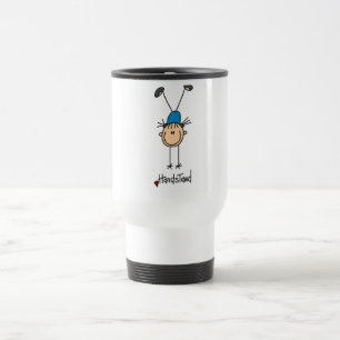 Meisjes Turnen Handstanden T-shirts en Cadeaus Reisbeker
