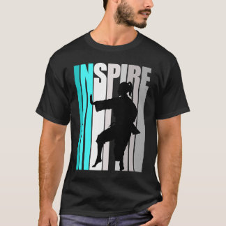 Meisjes Turquoise Karate Limitless Birthday Enmoeg T-shirt