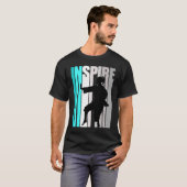 Meisjes Turquoise Karate Limitless Birthday Enmoeg T-shirt (Voorkant volledig)