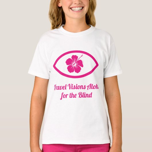Meisjes TVA Eye Travel T-shirt (Voorkant)