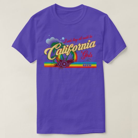 Meisjes uit Californië T-shirt (Design voorkant)