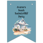 Meisjes Uitstapje Strandfeest Vlaggetjes (Derde vlag)