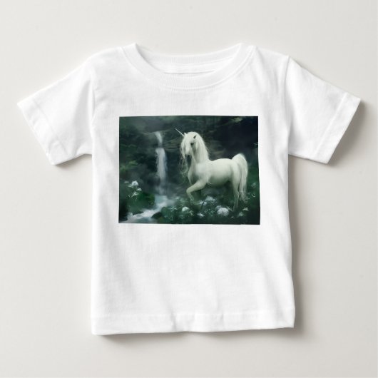meisjes unicorn t-shirt (Voorkant)
