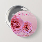 meisjes van Abba Ronde Button 7,6 Cm (Voorkant /achterkant)