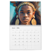 Meisjes van alle nationaliteiten Nieuwjaar 2025 Kalender (Mar 2026)