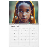 Meisjes van alle nationaliteiten Nieuwjaar 2025 Kalender (Feb 2026)