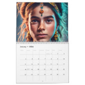 Meisjes van alle nationaliteiten Nieuwjaar 2025 Kalender (Jan 2026)