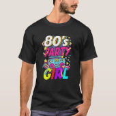 Meisjes van de 80ste-kinderkledij van de 80e-eeuw t-shirt (Voorkant)
