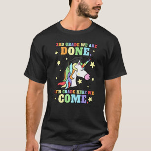 Meisjes van de derde graad Afstuderen Magische Uni T-shirt