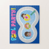 Meisjes van de Koeienpartij Legpuzzel (Verticaal)