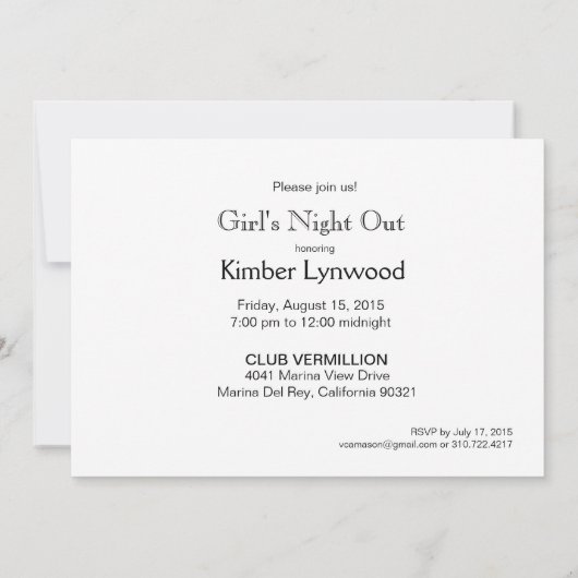 Meisjes van de mode kaart (Achterkant)