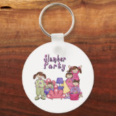 MEISJES VAN DE PARTIJ SLUMBER SLEUTELHANGER (Voorkant)