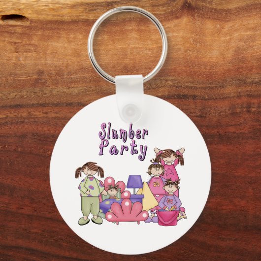 MEISJES VAN DE PARTIJ SLUMBER SLEUTELHANGER (Voorkant)