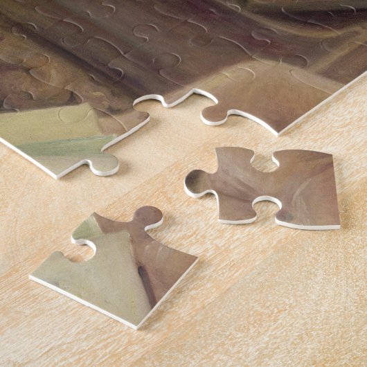 Meisjes van de piano Renoir Impressionist Painting Legpuzzel (Zijkant)