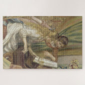 Meisjes van de piano Renoir Impressionist Painting Legpuzzel (Horizontaal)