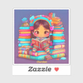 Meisjes van de Wereld Lezen - Cherokee Sticker (Vel)