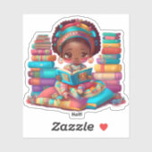 Meisjes van de Wereld Lezen - Haïti Sticker (Vel)