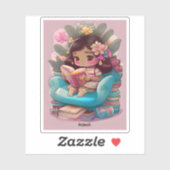 Meisjes van de Wereld Lezen - Hawaï Sticker (Vel)