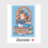 Meisjes van de Wereld Lezen - Israël Sticker (Vel)