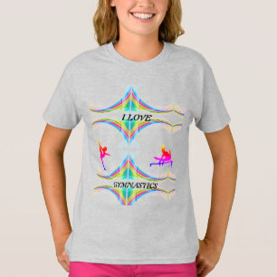Meisjes van GYMNASTICS T-SHIRT