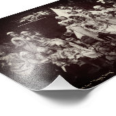 Meisjes van het bos foto afdruk (Hoek)