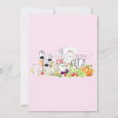 Meisjes van nacht uit koken kaart (Achterkant)