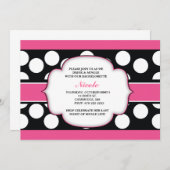 Meisjes vanavond vieren kaart (Voorkant / Achterkant)