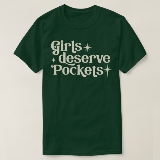 Meisjes verdienen geld t-shirt (Design voorkant)