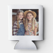 Meisjes Verjaardag Weekend Gepersonaliseerde Foto Blikjeskoeler (Achterkant)