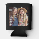 Meisjes Verjaardag Weekend Gepersonaliseerde Foto Blikjeskoeler (Achterkant)