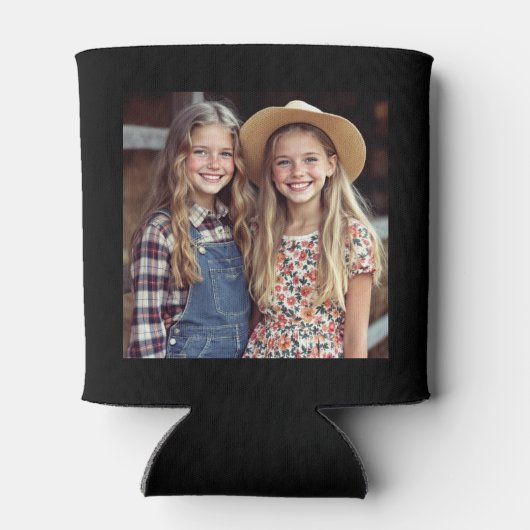 Meisjes Verjaardag Weekend Gepersonaliseerde Foto Blikjeskoeler (Achterkant)