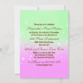 Meisjes verjaardagscadeau snoep 16 kaart (Achterkant)