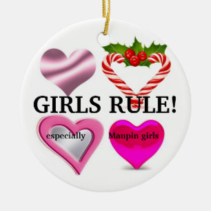 Meisjes versus Boys Ornament