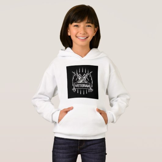 Meisjes Veteran Pullover Hoodies & Sweatshirts (Voorkant volledig)