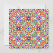 Meisjes Vibrant Summer Green Helderheid Paarse ver Kaart (Achterkant)