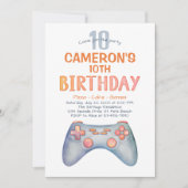 Meisjes  Videospel Verjaardag Kaart (Voorkant)