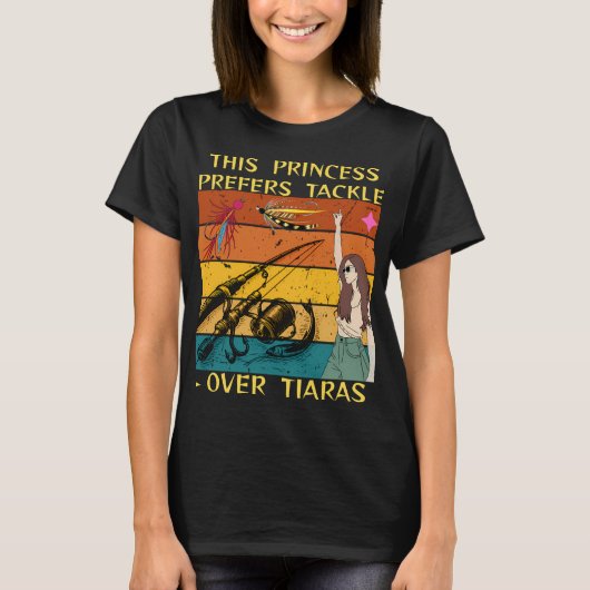 Meisjes vissen grootbekbaars t-shirt (Voorkant)
