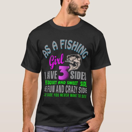 Meisjes Vissen T-shirt (Voorkant)