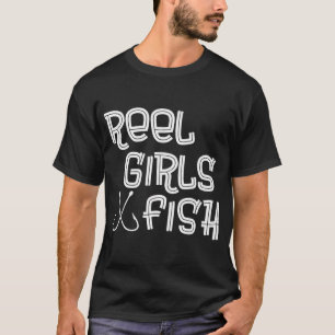 Meisjes vissen vissen t-shirt