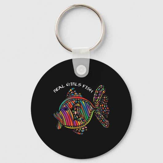 Meisjes Vist kleren Sleutelhanger (Voorkant)
