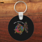 Meisjes Vist kleren Sleutelhanger (Voorkant)