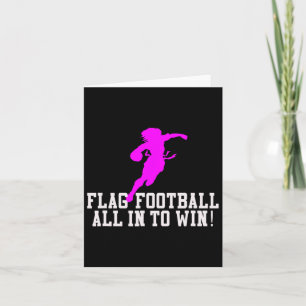 Meisjes Vlag Football voor kinderen Jeugd of vrouw Kaart
