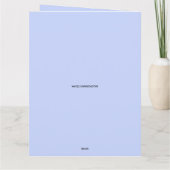 MEISJES VLUCHTEN BIRTHDAY GROOT WENSKAART BEDANKKAART (Achterkant)