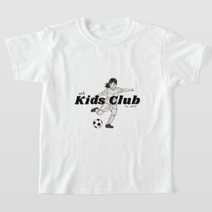 meisjes voetbal kids club t-shirt